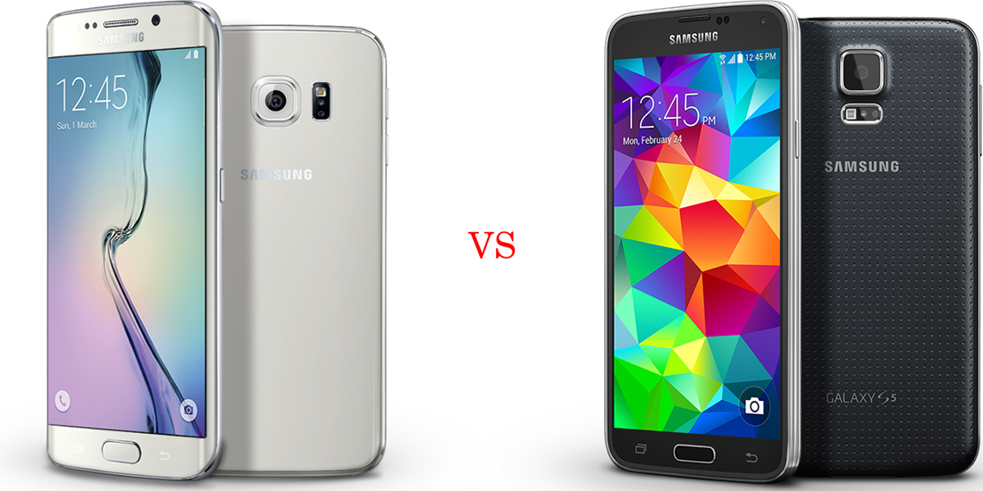 Samsung Galaxy S6 versus Samsung Galaxy S5 5